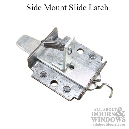 Side Mount Slide Latch - Steel - Side Mount Slide Latch - Steel