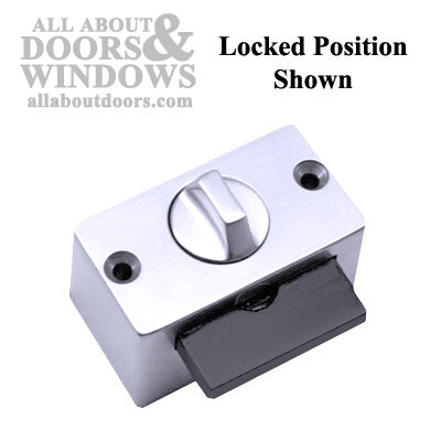 Inside Storm Door Deadbolt 0.75 Inch Offset 1.75 Inch Hole Spacing - Inside Storm Door Deadbolt 0.75 Inch Offset 1.75 Inch Hole Spacing