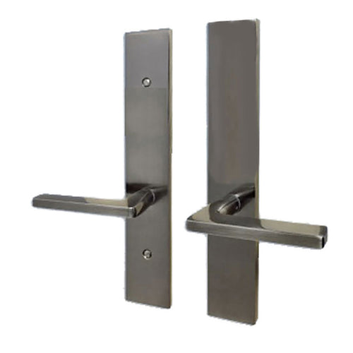 G-U Roma Handle with 55 mm Plate, Dummy with Fixed Handles, Solid Brass  -  Choose Color - G-U Roma Handle with 55 mm Plate, Dummy with Fixed Handles, Solid Brass  -  Choose Color