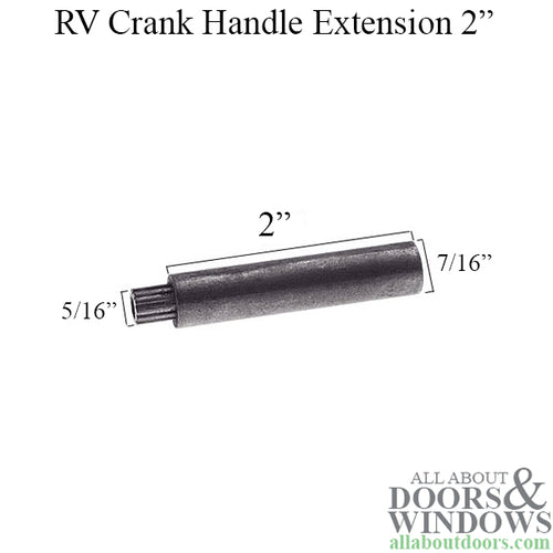 RV Crank Handle Extension 2