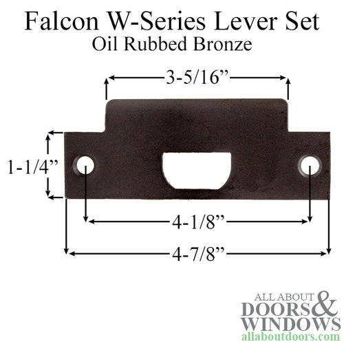 W101S Dan Falcon 613 - Oil Rubbed Bronze - W101S Dan Falcon 613 - Oil Rubbed Bronze