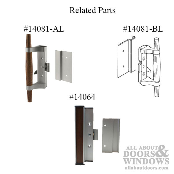 External Pull and Key Lock - Sliding Patio Door, International - Aluminum - External Pull and Key Lock - Sliding Patio Door, International - Aluminum