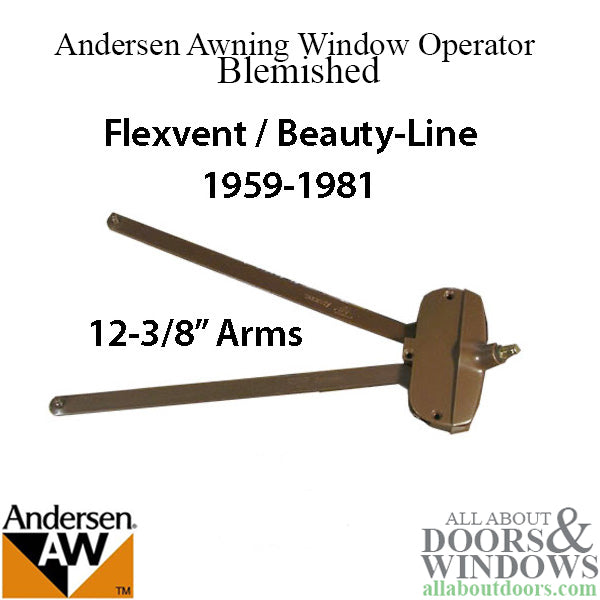 Andersen Awning Window Operator, Flexivent, Beauty-Line 12-3 - Blemished - Andersen Awning Window Operator, Flexivent, Beauty-Line 12-3 - Blemished