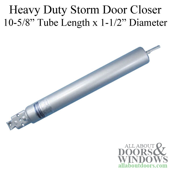 Heavy Duty Storm Door Closer with Tension Bar - Heavy Duty Storm Door Closer with Tension Bar