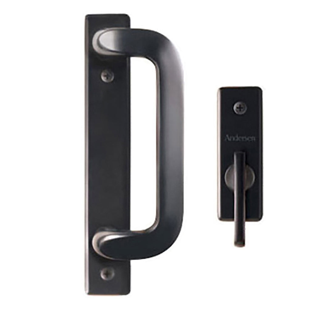 Andersen Frenchwood Gliding Door Trim Anvers 2 Panel Interior & Exterior - Oil Rubbed Bronze - Andersen Frenchwood Gliding Door Trim Anvers 2 Panel Interior & Exterior - Oil Rubbed Bronze