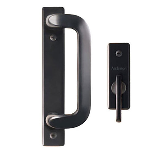 Andersen Frenchwood Gliding Door Trim Anvers 2 Panel Interior & Exterior - Oil Rubbed Bronze - Andersen Frenchwood Gliding Door Trim Anvers 2 Panel Interior & Exterior - Oil Rubbed Bronze