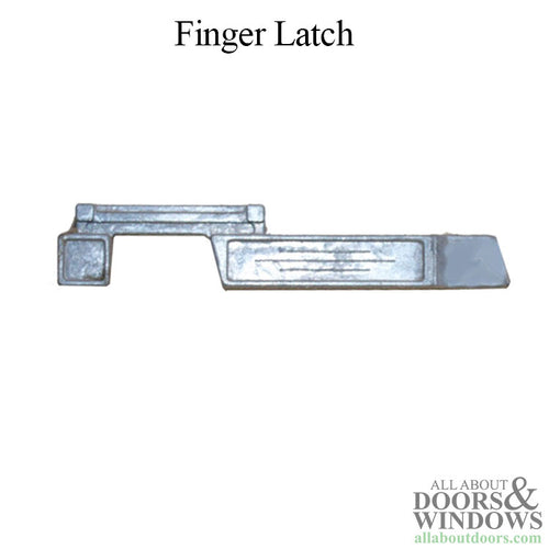 Finger Latch, Supreme 606 Series Storm Window / Door - Right - Finger Latch, Supreme 606 Series Storm Window / Door - Right