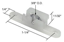 Roller Assembly (Flat) - Sliding Windows, Nylon - Roller Assembly (Flat) - Sliding Windows, Nylon