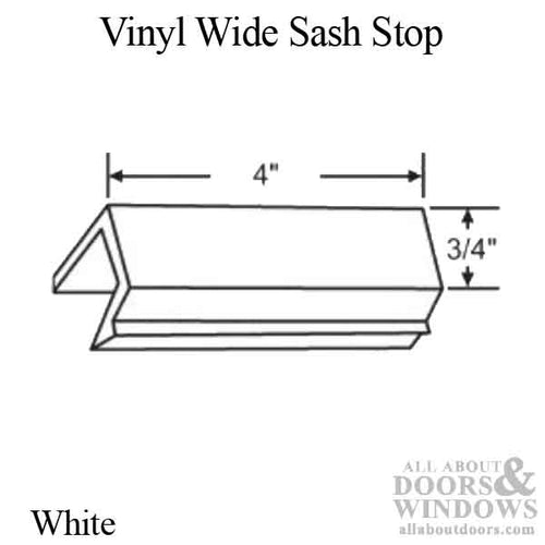 Wide Sash Stop, 4