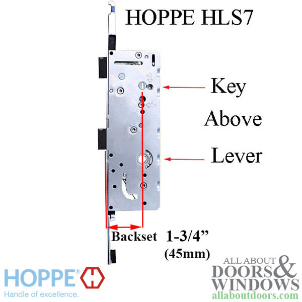 Hoppe HLS7 Tongue Active Gear, 45/92, Tongue @ 29.65