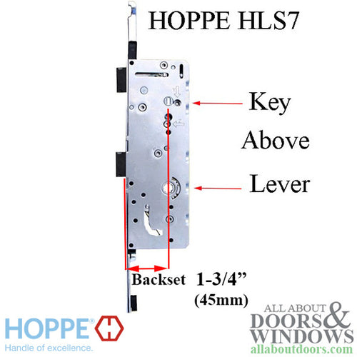 Hoppe HLS7 Tongue Active Gear, 45/92, Tongue @ 29.65