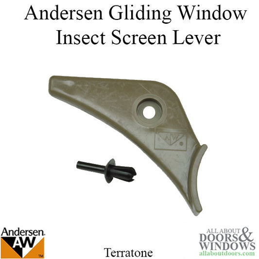 Lever, Insect Screen, Andersen Gliding Window, Terratone