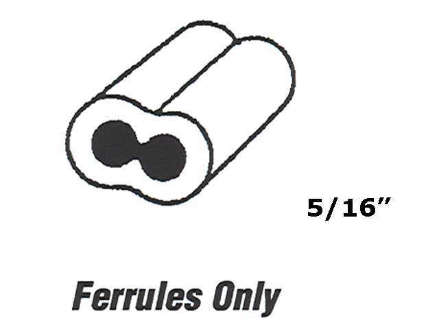 Garage Door Cable Ferrules 5/16