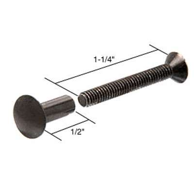 Post & Screws, Binder 1-1/4 inch (BL) Thru-Bolt