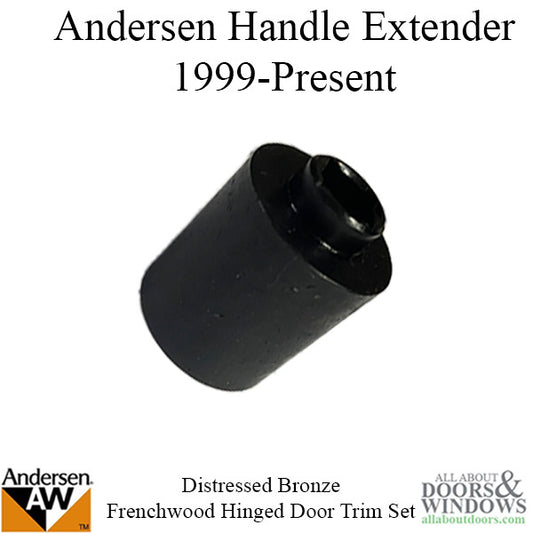 Handle extender for Andersen Frenchwood  trim sets - Distressed Bronze