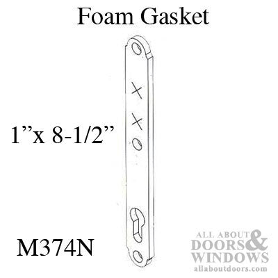 Hoppe Foam Gasket, M374N Escutcheon Plate - Hoppe Foam Gasket, M374N Escutcheon Plate