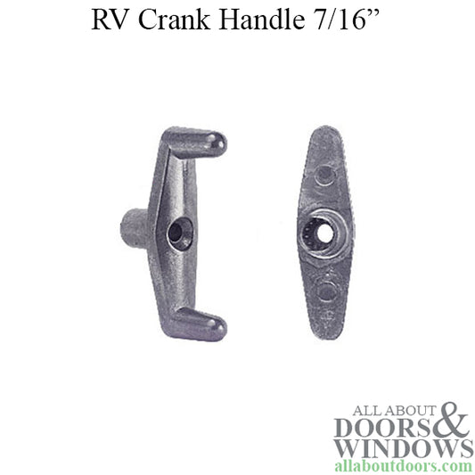 RV Crank Handle 7/16" Shank Diecast