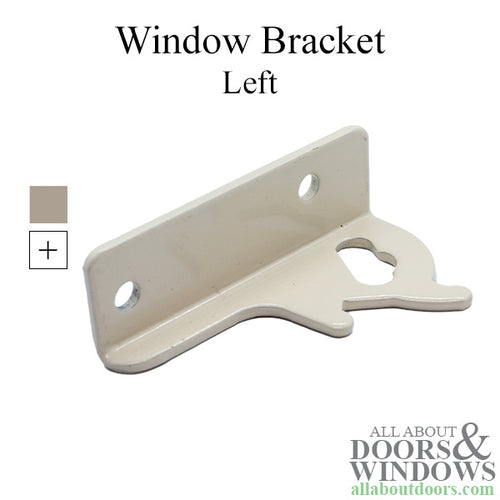 Weather Shield  Visions 2000 Basement window Top Frame Bracket, LH - Weather Shield  Visions 2000 Basement window Top Frame Bracket, LH