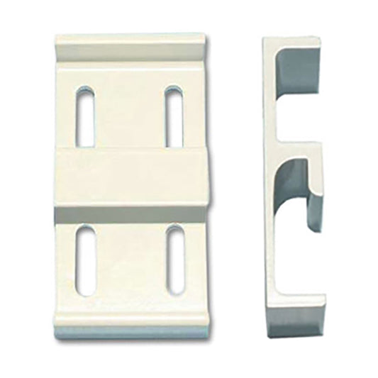 E-Shaped Keeper for Sliding Glass Door 1-1/2" Wide