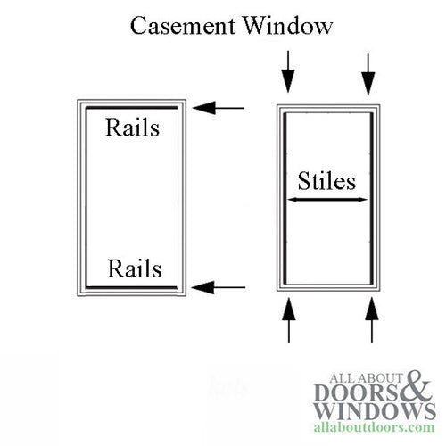 INFORMATION  - ANDERSEN CASEMENT WINDOW GLAZING BEAD - INFORMATION  - ANDERSEN CASEMENT WINDOW GLAZING BEAD