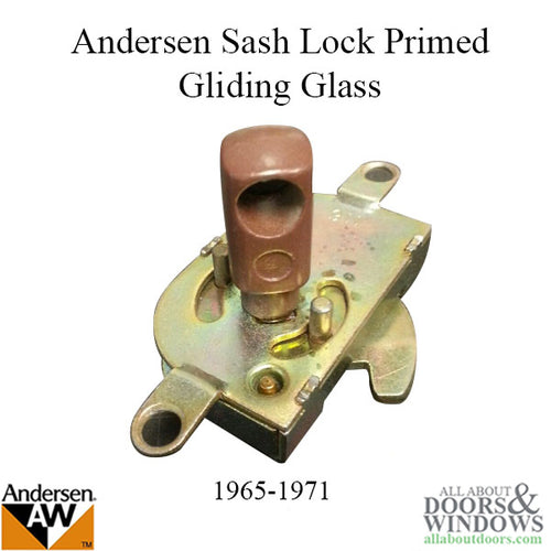 DISCONTINUED - Andersen Sash Lock Primed Gliding Window (1965-1971) - DISCONTINUED - Andersen Sash Lock Primed Gliding Window (1965-1971)