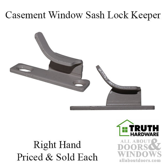 Truth Strike / Keeper for Casement Windows, Right Hand