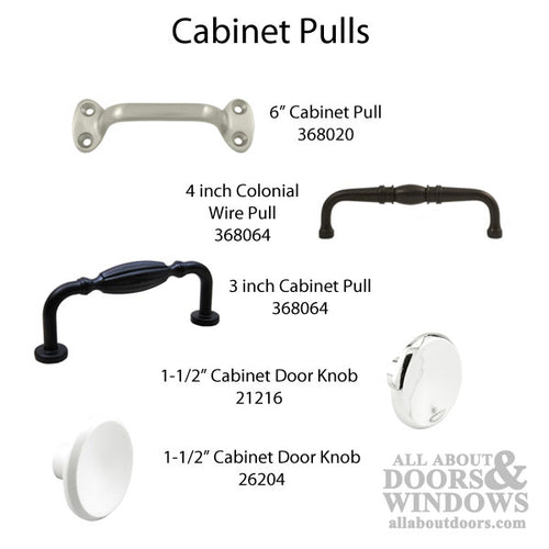 6'' Utility Pull Handle, Solid Brass - Choose Finish - 6'' Utility Pull Handle, Solid Brass - Choose Finish