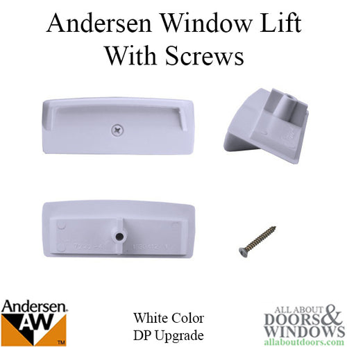 Andersen Perma-Shield Narroline Windows - Lift with Screws - DP Upgrade, White - Andersen Perma-Shield Narroline Windows - Lift with Screws - DP Upgrade, White