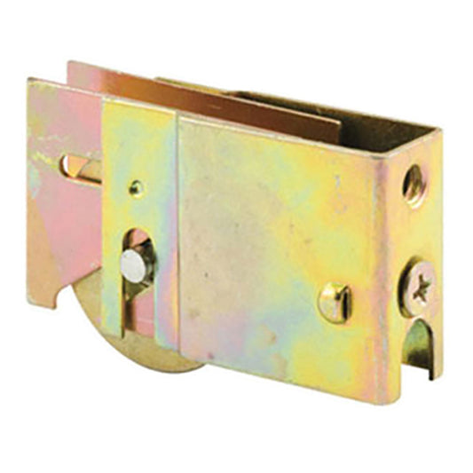 Sliding Door Roller With Plain Back 1.5 Inch Steel Wheel With Adjustable Steel Housing