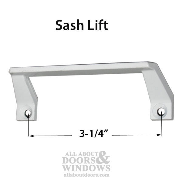 Truth Sash Lift Pull Handle, C-Shaped - Choose Color - Truth Sash Lift Pull Handle, C-Shaped - Choose Color