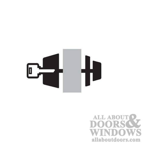 Weslock Deadbolt, Single Cylinder, 200 Series - Polished Brass - Weslock Deadbolt, Single Cylinder, 200 Series - Polished Brass