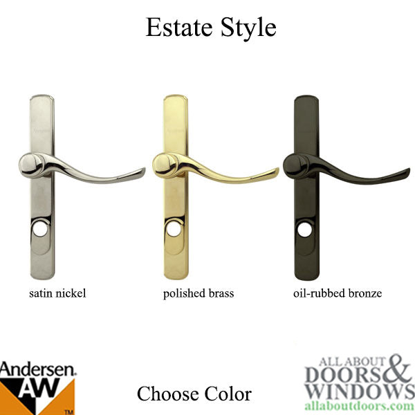 Andersen Storm Door Hardware, Estate Style - Choose Color - Andersen Storm Door Hardware, Estate Style - Choose Color