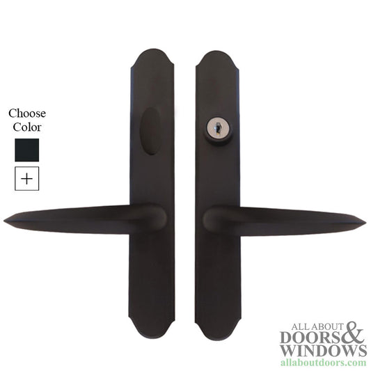 Straight Lever Mortise Lock Handle Set for Storm Doors