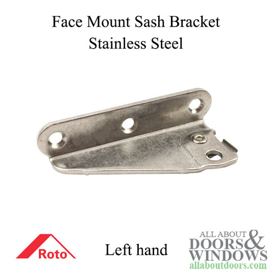 Roto Sash Bracket Assembly 35mm Face mount, Left Hand