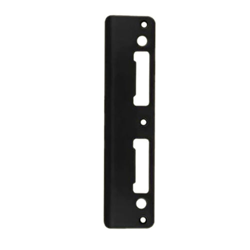 Latch & Deadbolt Strike Plate, 2-1/4 Door - Rustic Umber - Latch & Deadbolt Strike Plate, 2-1/4 Door - Rustic Umber