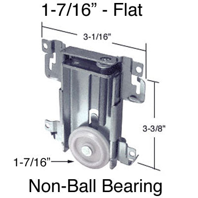 Mirror Door Roller, 1-7/16 inch dia - Mirror Door Roller, 1-7/16 inch dia