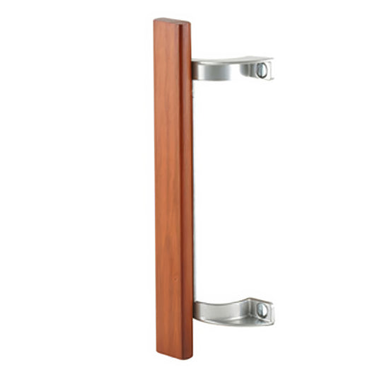 Pull Handle for Sliding Patio Door 6-1/2" Hole Center - Stained Finish