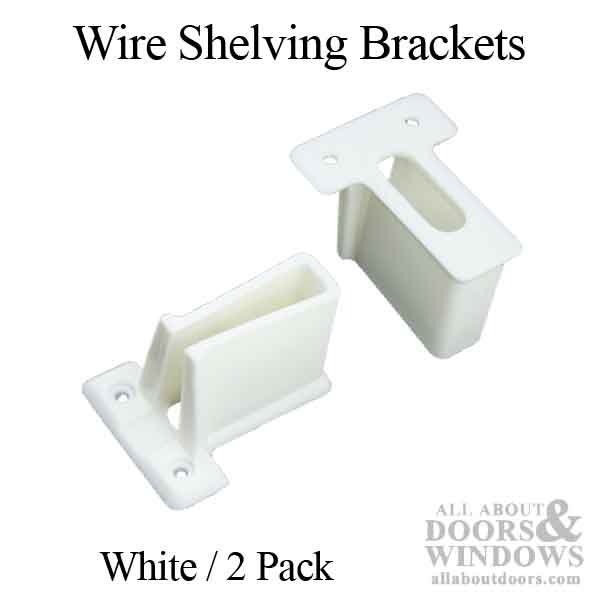 End Bracket - Wire Shelf - 2 Pack - End Bracket - Wire Shelf - 2 Pack