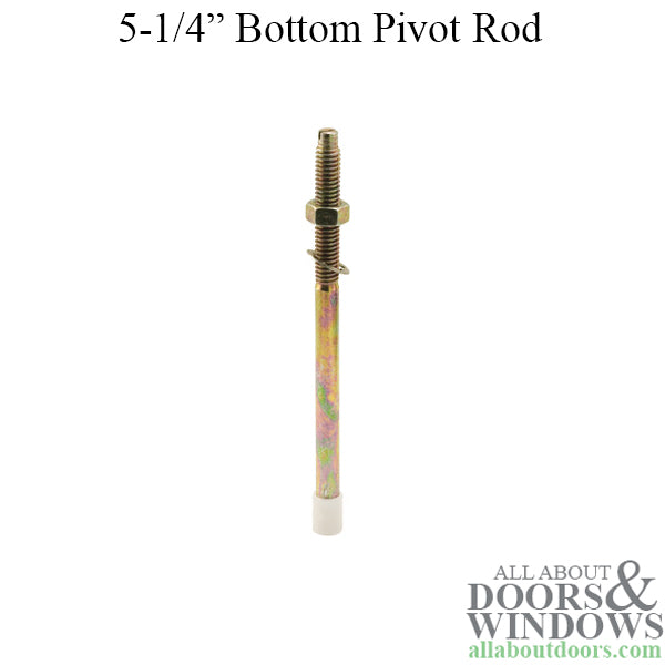 Pivot Rod, 5/16, Bottom, Threaded - Pivot Rod, 5/16, Bottom, Threaded
