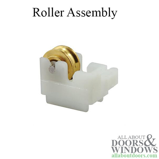 Roller Assembly (Grooved), Nylon / Steel Ball Bearing
