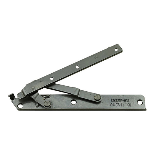 Andersen 22 Inch Enhanced Casement Corrosion Resistant Straight Arm Sill Hinge, Left