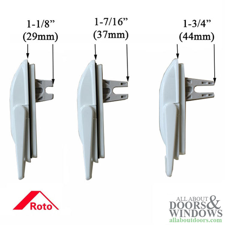 Roto 1-7/16 Fork (37mm) casement Multipoint Sash Lock - Roto 1-7/16 Fork (37mm) casement Multipoint Sash Lock