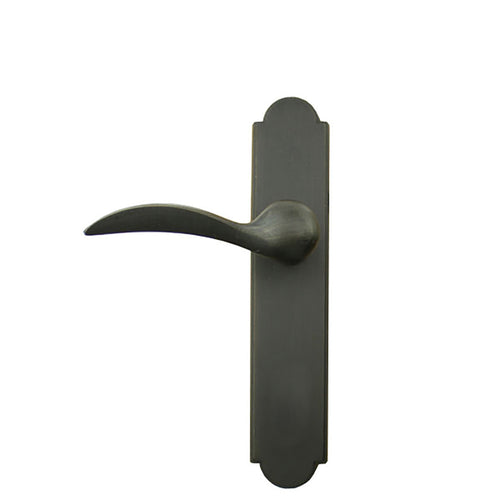 Durango Handleset for Non-Keyed Hoppe / Peachtree / Weathershield Door, Left - Medium Bronze - Durango Handleset for Non-Keyed Hoppe / Peachtree / Weathershield Door, Left - Medium Bronze