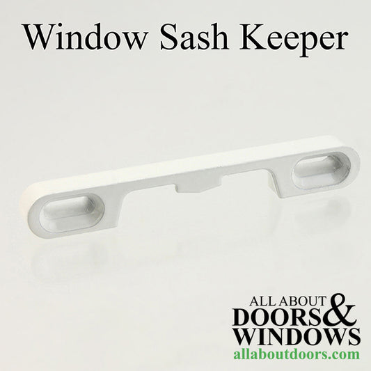 Recessed Keeper, Single & Double Hung Sash Lock