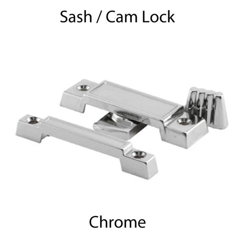 Sash/Cam Lock - Vinyl and Aluminum Sash Hardware, Diecast - Choose Color - Sash/Cam Lock - Vinyl and Aluminum Sash Hardware, Diecast - Choose Color