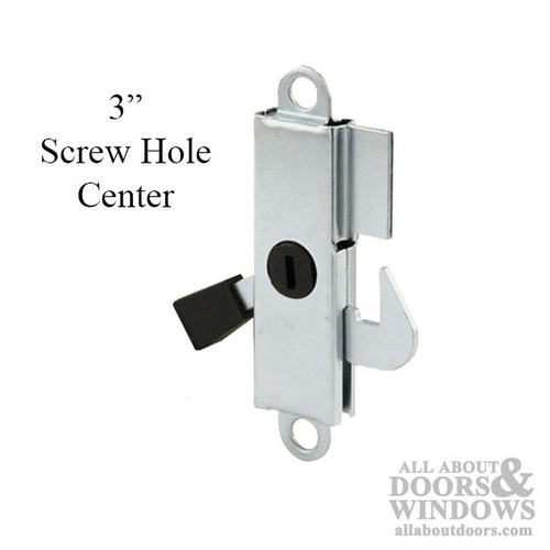 Internal Lock Assembly with Vertical Keyway for Sliding Patio Doors - Internal Lock Assembly with Vertical Keyway for Sliding Patio Doors