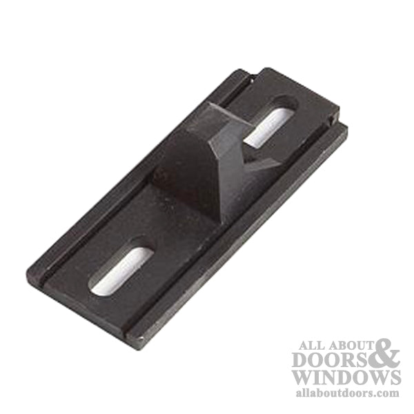 Strike / Keeper, Patio Screen Door - Black - Strike / Keeper, Patio Screen Door - Black