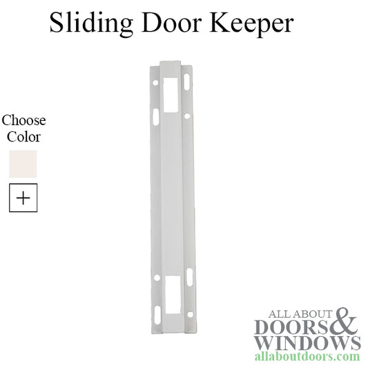 Sliding Door Keeper ¾ Inch Wide 5/8 Inch Raised Dual Point Strike