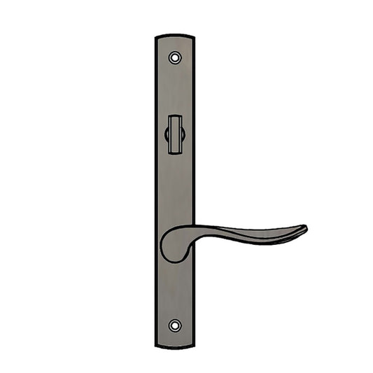 Truth Sentry Lock Handle Set, Modern, Decorative over Solid Brass, PVD Bronze