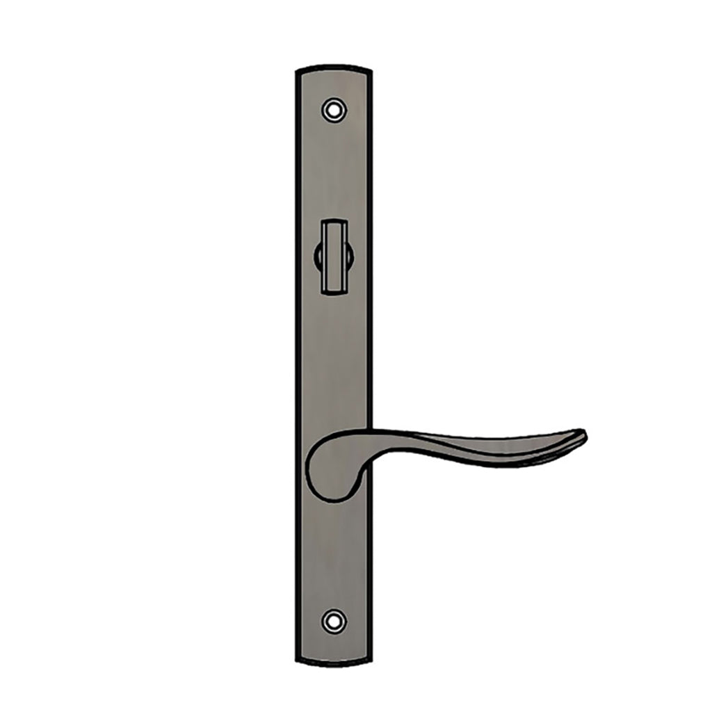 Truth Sentry Lock Handle Set, Modern, Decorative over Solid Brass, PVD Bronze - Truth Sentry Lock Handle Set, Modern, Decorative over Solid Brass, PVD Bronze